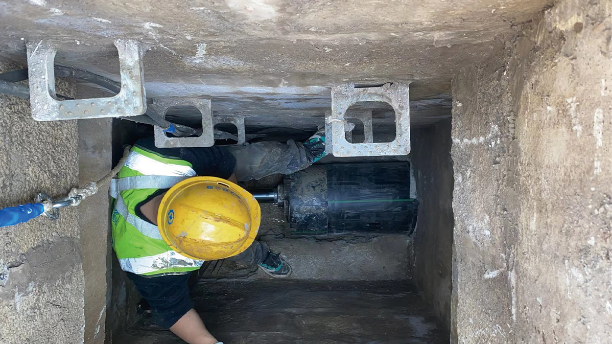 黑水HDPE短管内衬法